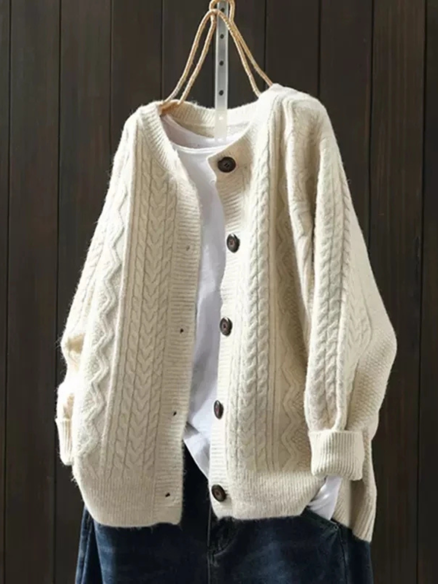 Lorenza Cable Cardigan