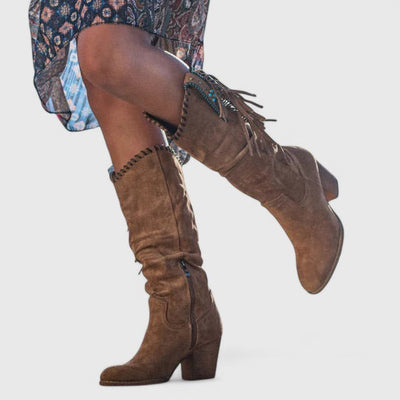 Sienna Fringe Boots