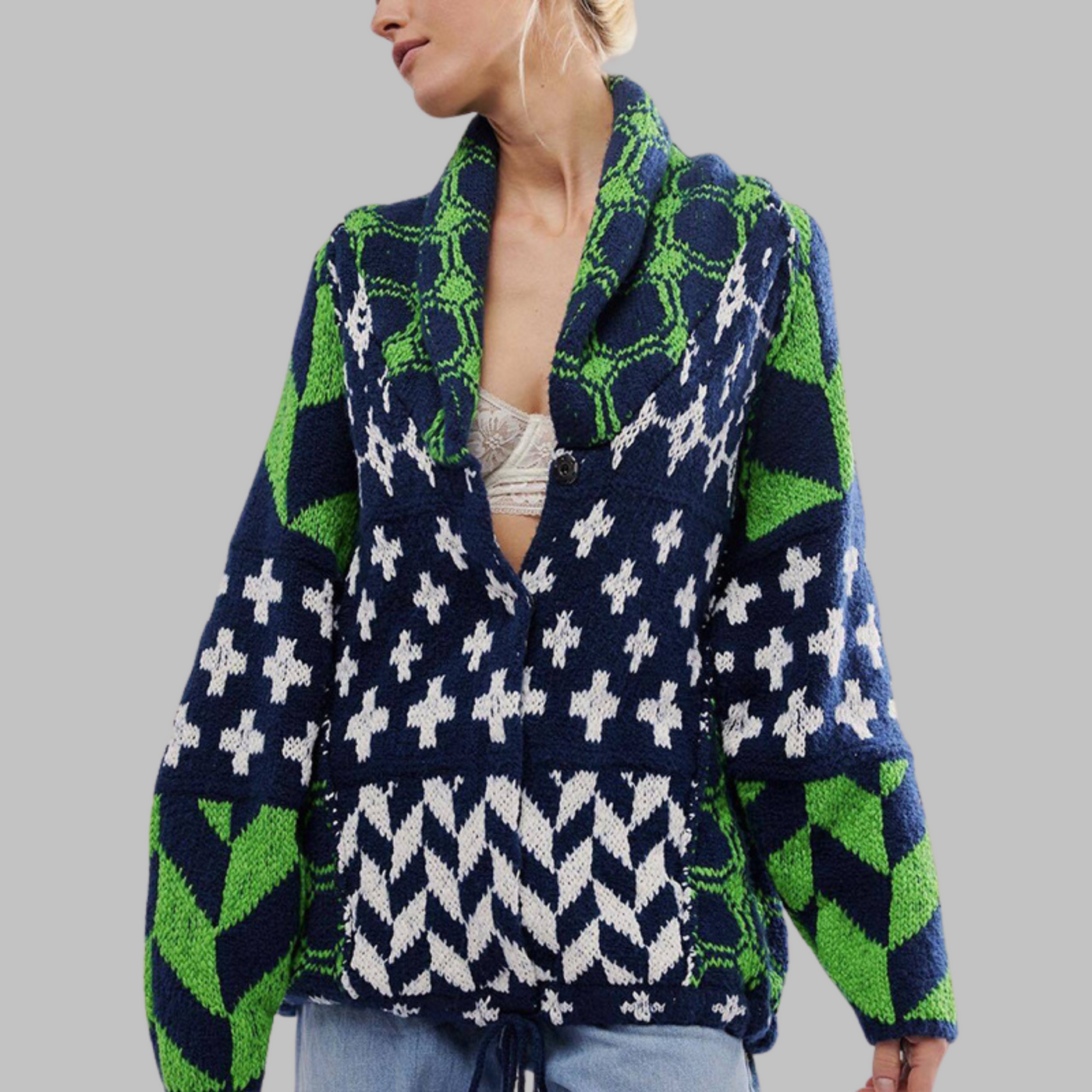 Portia™ | Cozy Vintage Knit Cardigan