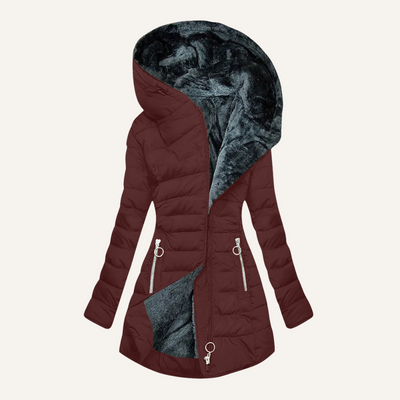 Clarisse™ Luxe Fur-Lined Winter Jacket