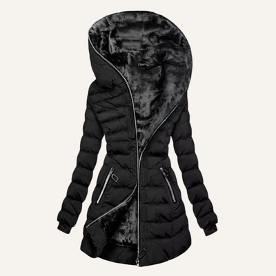 Clarisse™ Luxe Fur-Lined Winter Jacket