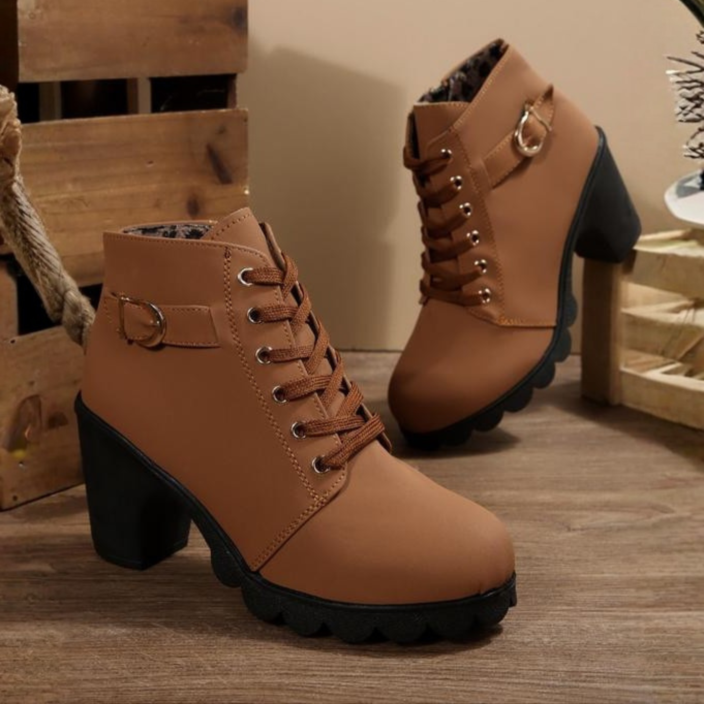 Katni™ Orthopedic Lace-Up Boots