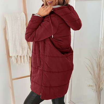 Ainsley™ | Casual Hooded Puffer Down Jacket