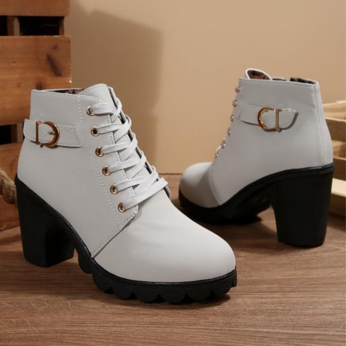 Katni™ Orthopedic Lace-Up Boots