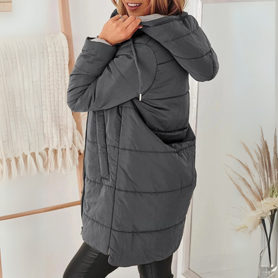 Ainsley™ | Casual Hooded Puffer Down Jacket