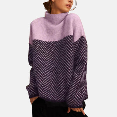 Eva™ Herringbone Knit Sweater