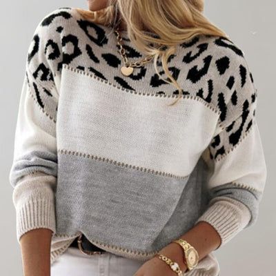 Charlene Leopard Sweater