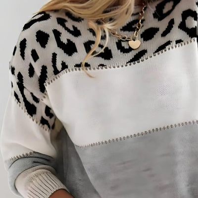 Charlene Leopard Sweater