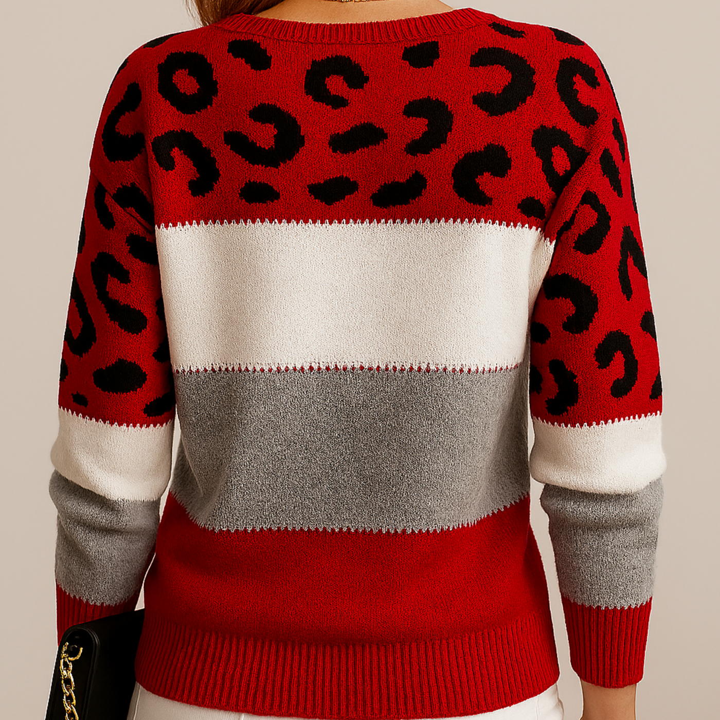 Charlene Leopard Sweater