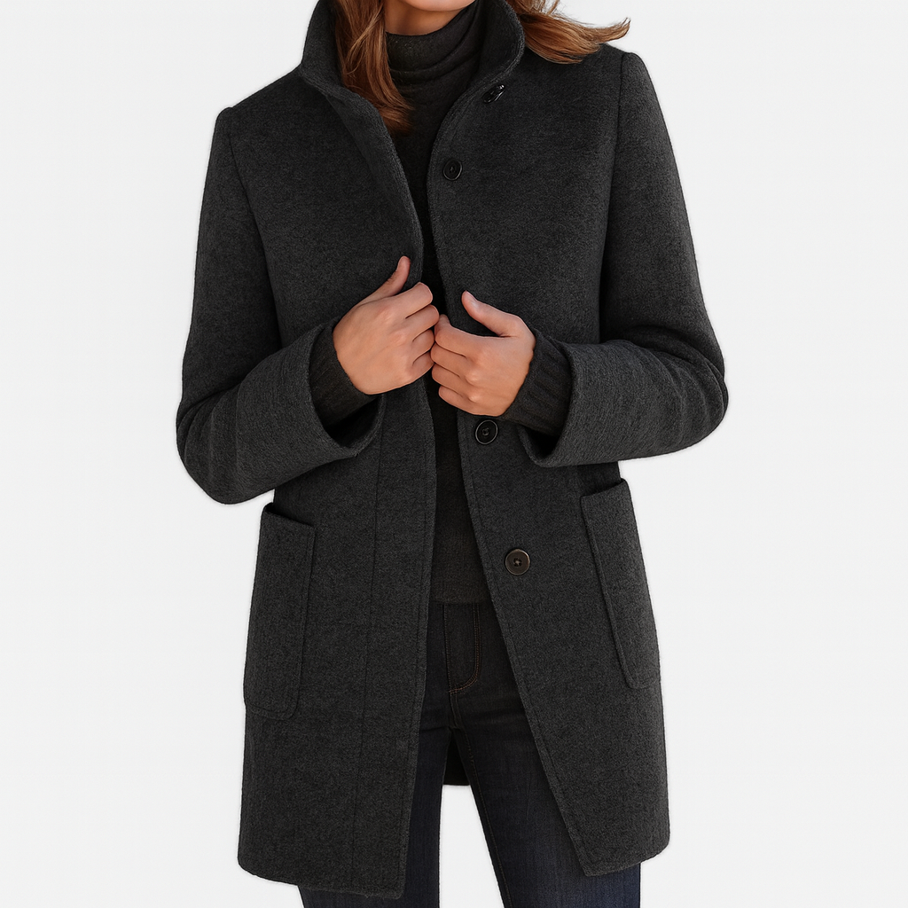 Victoria | Coat with High Collar