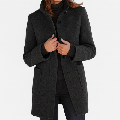 Victoria | Coat with High Collar