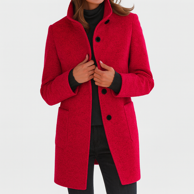 Victoria | Coat with High Collar