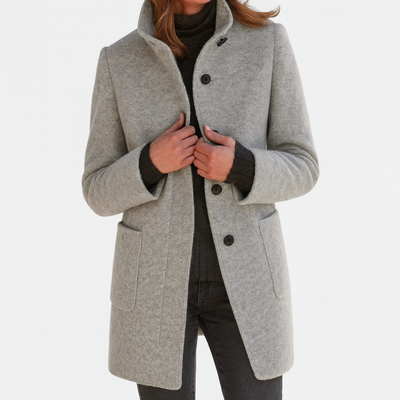 Victoria | Coat with High Collar