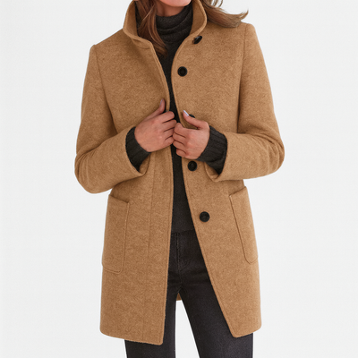 Victoria | Coat with High Collar