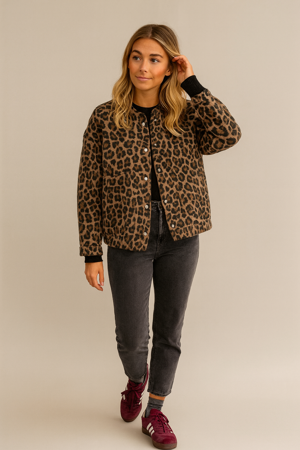 Savannah Leopard Jacket