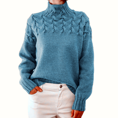 Charlotte™ | Cozy Turtleneck Knit Sweater