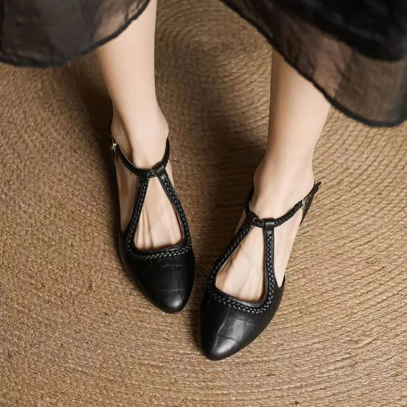 Bevora T-Strap Sandals