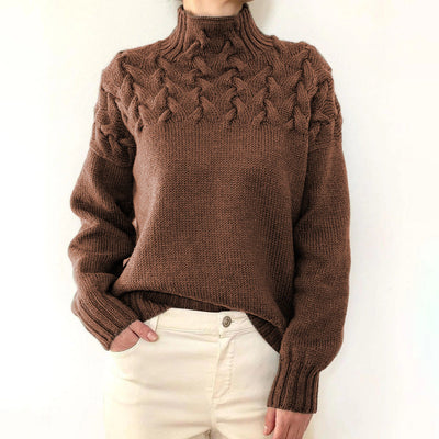 Charlotte™ | Cozy Turtleneck Knit Sweater