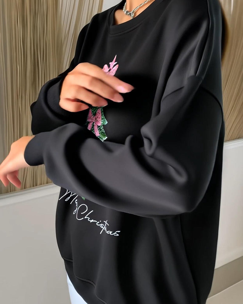 EverlyJoy™ Merry Christmas Sweatshirt