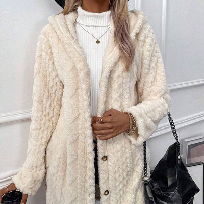 Aveline™ | Cozy Button-Detail Winter Jacket